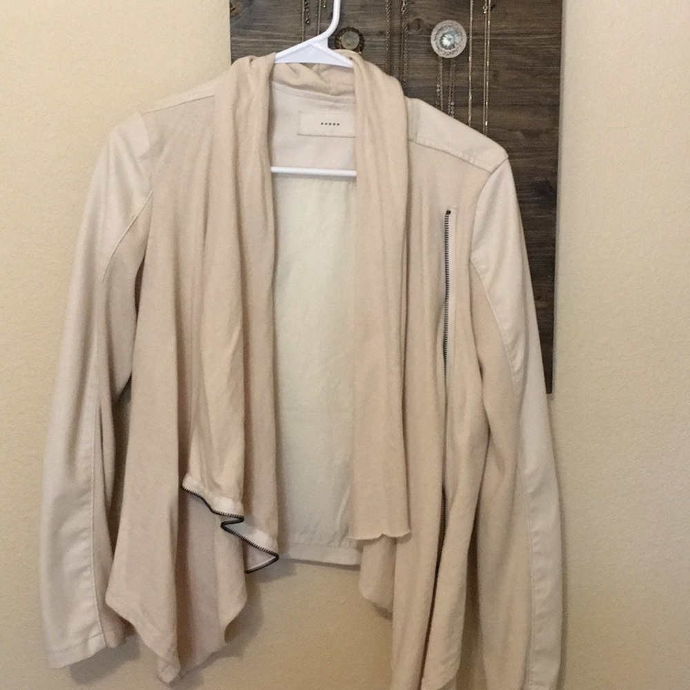 BlankNYC moto sweater jacket